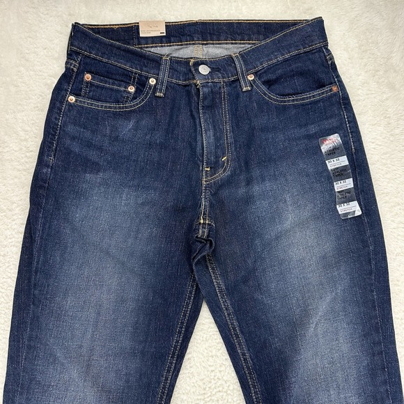 Levi's 541 Mens Jeans NWT Athletic‎ Taper Stretch Dark Wash Denim Size 30x32 - Picture 2 of 11
